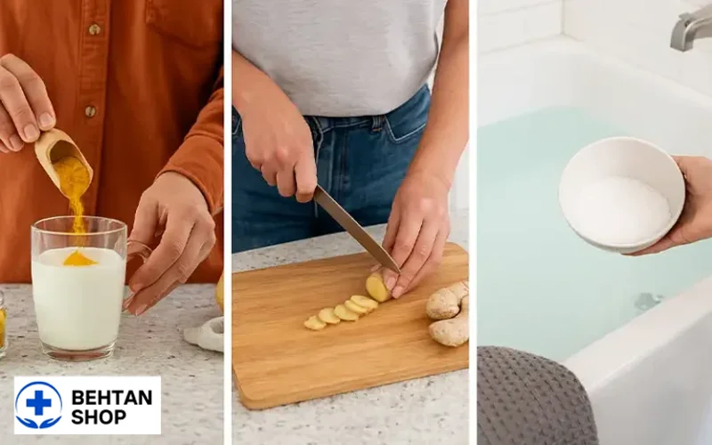 روش موثر برای تسکین فوری درد زانو در خانه | بهتن شاپ