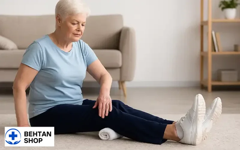 انقباض عضله چهارسر ران | بهتن شاپ