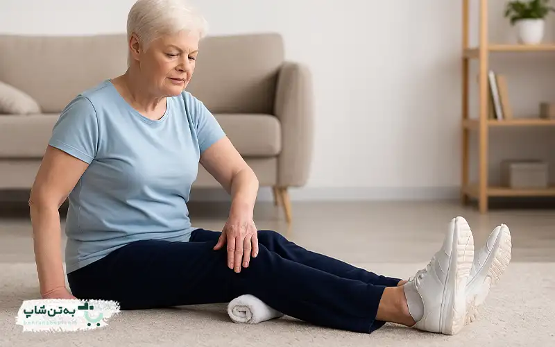 انقباض عضله چهارسر ران | بهتن شاپ