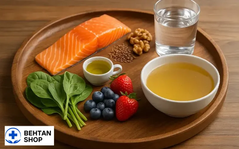 مواد غذایی مفید برای زانو | بهتن شاپ