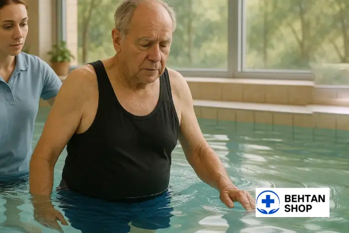 آب درمانی برای تنگی کانال نخاعی