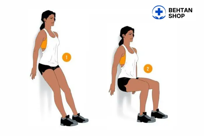 اسکوات دیوار