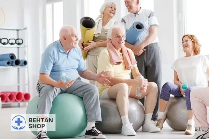 ورزش زانو برای سالمندان