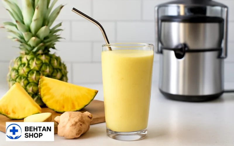اسموتی آناناس و زنجبیل | بهتن شاپ
