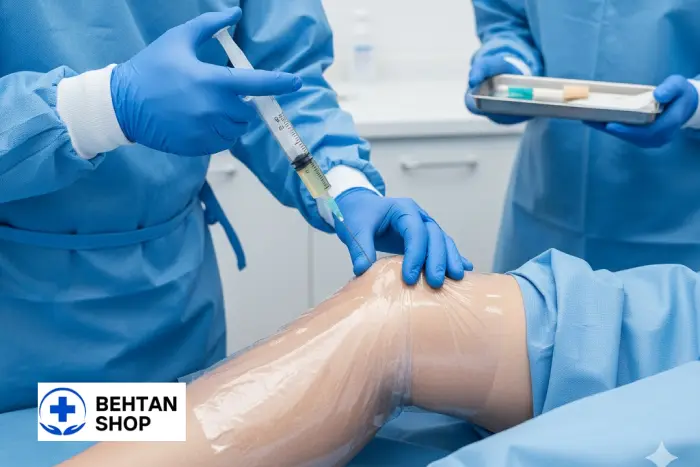 درمان آب آوردن زانو