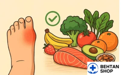 برای درمان نقرس چی بخوریم | بهتن شاپ