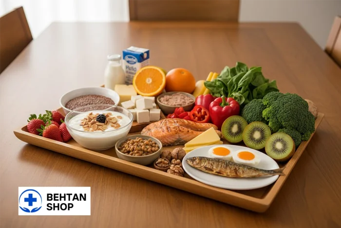 غذاهای دارای ویتامین برای زانو درد | بهتن شاپ