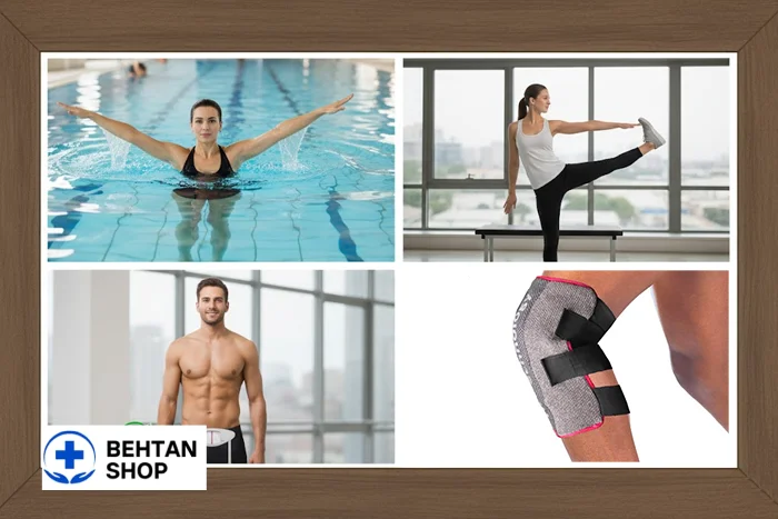 سبک زندگی و تمرینات مفید برای کاهش درد زانو | بهتن شاپ