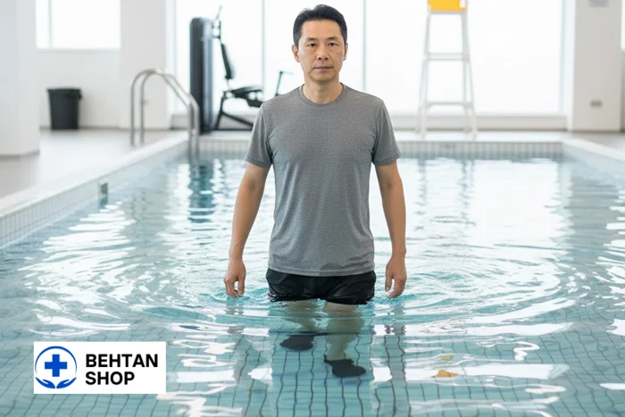 ورزش در آب برای ساییدگی زانو | بهتن شاپ