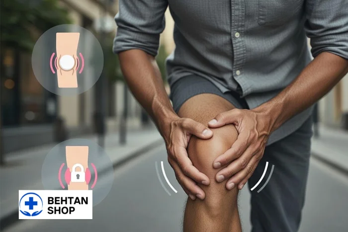 زانو درد ناگهانی هنگام راه رفتن | بهتن شاپ