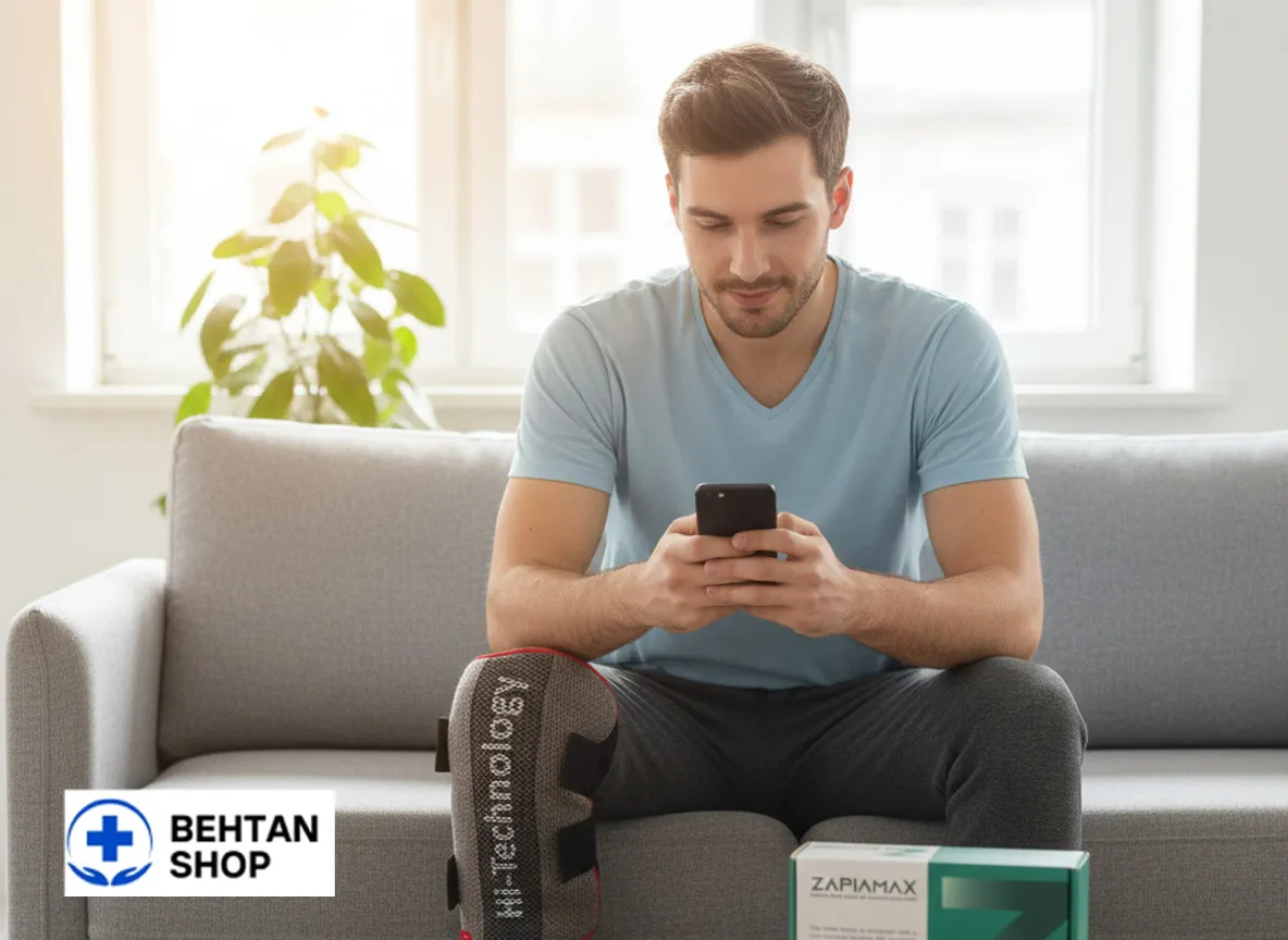 کاهش زانودرد با زانوبند زاپیامکس