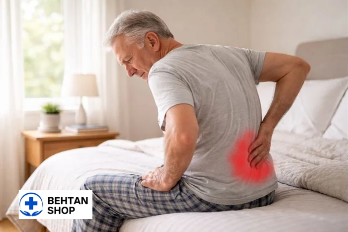 علت گرفتگی کمر بعد از خواب | بهتن شاپ