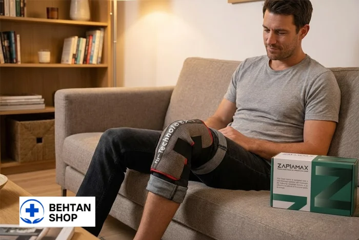 زانوبند زاپیامکس؛ درمانی موثر برای زانو درد | بهتن شاپ